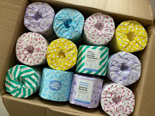 100% Recycled Toilet Paper - 48 Rolls